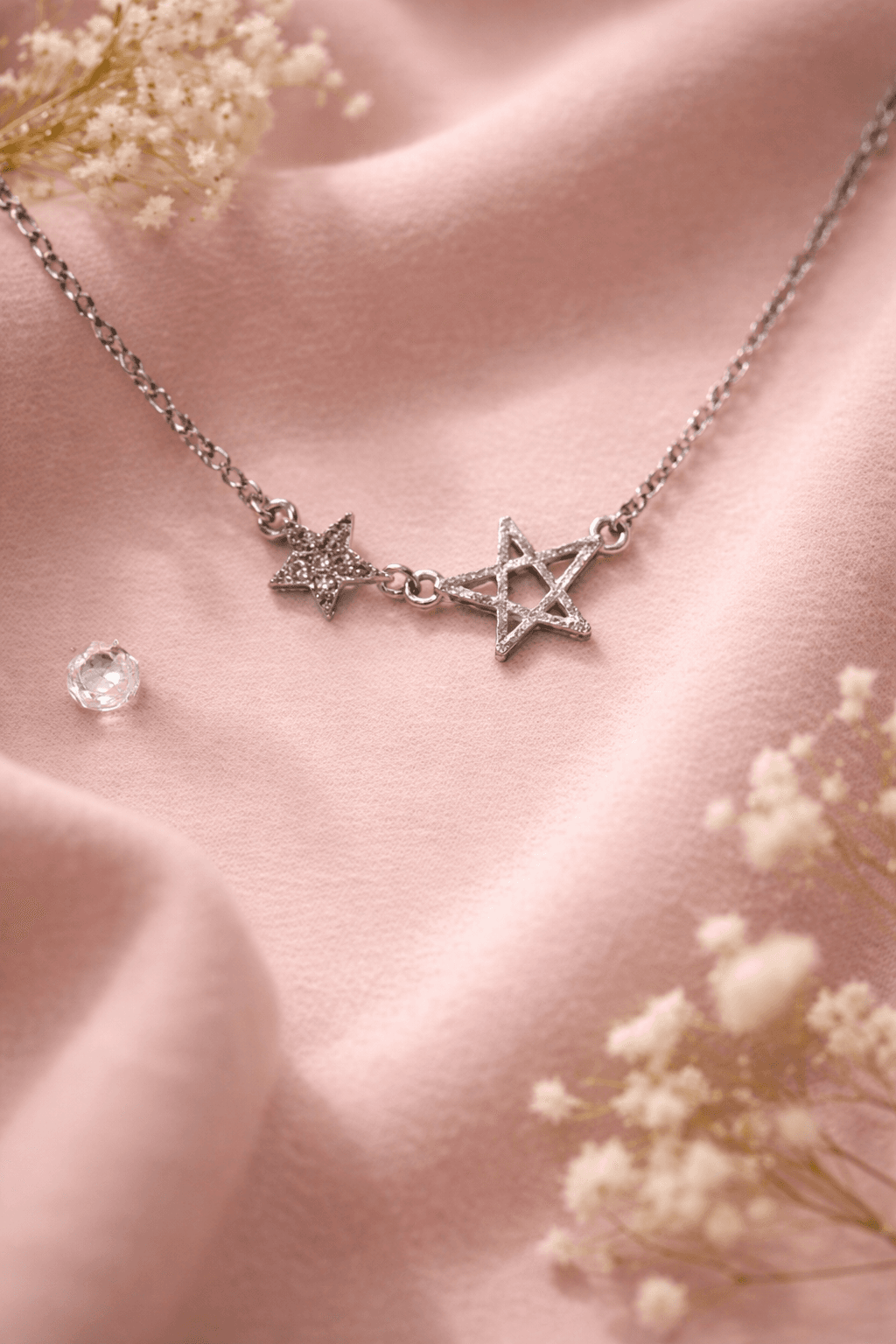 Starlight Duo Linked Necklace